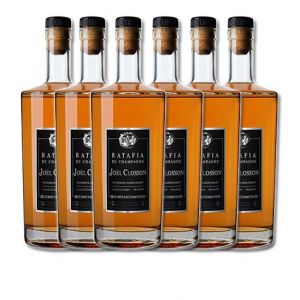 Lot de 6 bouteilles de RATAFIA de Champagne Joël CLOSSON® - DIRECT PRODUCTEUR (CHAMPAGNE JOEL CLOSSON®, neuf)