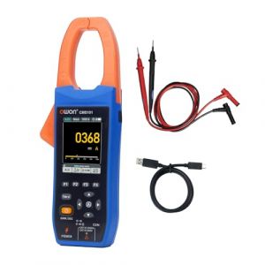 OWON Pince ampèremétrique AC/DC, fonction d'écriture et d'oscilloscope 3 en 1, pour véhicule électrique, pince Bluetooth, pince ampèremétrique Bluetooth et oscilloscope, courbes de courant et de (Owon SmartTek Ltd, neuf)