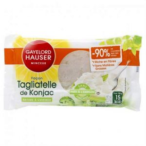 GAYELORD HAUSER - Tagliatelles Konjac Sans Rincage 160G - Lot De 4 - livraison offerte (SASU Avalanche, neuf)