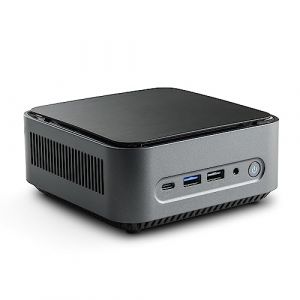 Mini PC CSL Narrow Box Core i3 Windows 11 Famille, Intel Core i3-N305 8X 3800 MHz Turbo, 4000 Go M.2 SSD, 16 Go DDR4-RAM, Intel UHD, HDMI 2, USB 3.2, BT 5.2, DisplayPort, Dual WLAN (CSL Computer, neuf)
