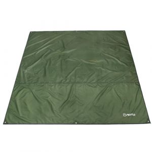 Azarxis Tarp Ultra Léger Tapis de Sol Camping Bâche sous Tente Couverture Protection Parasol Abri Auvent Imperméable pour Hamac Pique-Nique Randonnée Plage Trekking (A - Vert, M - 180 x 220 cm) (Azarxis (FR), neuf)