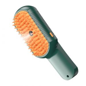 Brosse à vapeur de chat - Pinceau de baise de chat délicat avec vapeur - Expérience de toilettage pour la peau, outil de toilettage pour animaux (haiyo, neuf)