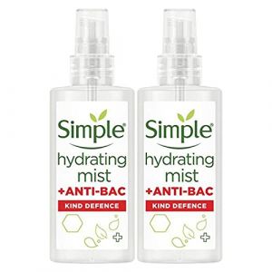 Lot de 2 brumes hydratantes simples + brume anti-bact&eacute;rienne 125 ml (S1mple Sales LTD, neuf)