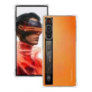 Foluu Coque Transparente pour ZTE Nubia RedMagic 10 Air &ndash; Coque de Protection Fine en Silicone TPU r&eacute;sistant aux Rayures avec Coins renforc&eacute;s pour ZTE Nubia Red Magic 10 Air 2025 (Foluu Technology, neuf)