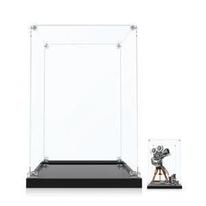 icuanuty Vitrine en Acrylique pour Lego 43230 Tribute to Walt Disney 100e Anniversaire pour Adultes avec Figurines Mickey et Minnie Mouse (Display Case Only) (icuanuty EU, neuf)