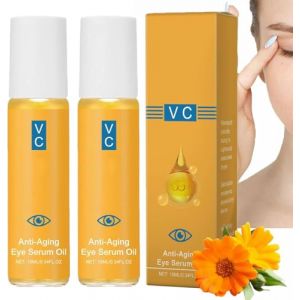 Luteine Eye Essence Oil,Roll-on Luteine Eye Oil,Huile Essentielle De Lutéine VC Pour Les Yeux,Huile Essentielle De Lutéine,Essence Anti Cerne,Anti-Rides Immédiat,Atténuer Cernes Sous Les Yeux (8ml, 2) (9suYzi, neuf)