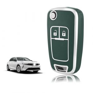 TOOMUME Coque Clé TPU, Etui Clé Étui Clé Adapté pour Chevrolet Trax Opel Vauxhall Adam Astra Corsa Meriva Mokka Movano Zafira Buick, Couvre Clef Cache Cle Voiture Telécommande - 2 Boutons S (TOOMUME, neuf)