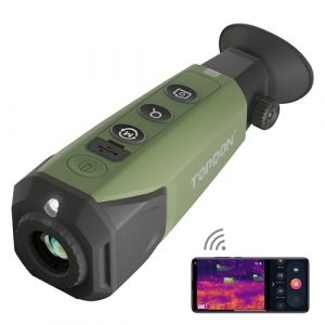 TOPDON TS004 Monoculaire Thermique, 320x240 TISR IR-R&eacute;solution 50Hz Camera Thermique pour la Chasse, 11h Autonomie, Objectif 13mm, 410m Port&eacute;e de D&eacute;tection, Etanch&eacute;it&eacute; IP67, Zoom Num&eacute;rique 8X, 32G (TOPDON Tech, neuf)