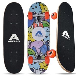 Apollo Skateboard pour Enfants, Petit Skate pour Enfants, Planche à roulettes (Vevendo, neuf)