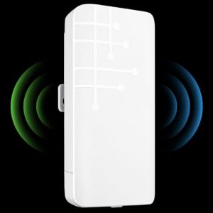Meetown R&eacute;p&eacute;teur WiFi Ext&eacute;rieur, 300Mbps Repeteur WiFi Puissant Outdoor 2.4GHz Amplificateur sans Fil Ext&eacute;rieur avec Reapter/AP/Router Mode, Compatible avec 99% des mod&egrave;les (YANYUXIN, neuf)