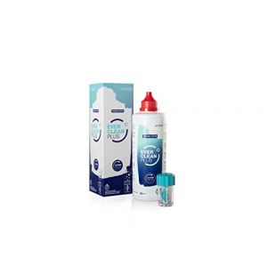 Avizor EverCleanPlus Nettoyage/Désinfection des Lentilles de Contact Souples, 350 ml + 45 Comprimés, 45 Jours d'Utilisation, 1 Unité (Ottica Blu, neuf)