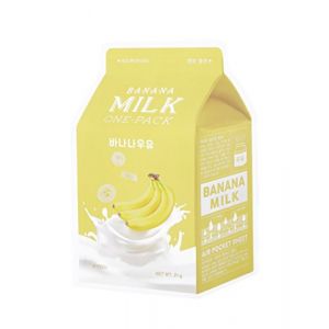 A'PIEU Banana Milk One-Pack Sheet Mask (MB Asinas, neuf)
