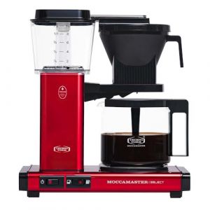 Moccamaster KBG Select, Cafetiere, Cafetières Filtres, Rouge, 1.25 Litre (Electro-Center, neuf)