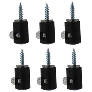 AYGCI Lot de 6 Crochets d'&eacute;clairage pour Lustre, C&acirc;ble Fixation D&eacute;centralisation Fil &eacute;lectrique Crochet pour Lustre, Plafonnier, C&acirc;ble &eacute;lectrique, Entr&eacute;e, Suspension, Crochet de Plafond ou Mural (sea free, neuf)