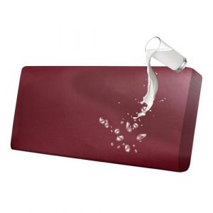 BXFUL Housse de Coussin Extensible de canapé imperméable, Simili Cuir Housse Coussin D'assise Antidérapant Housse de siège de canapé pour canapé (Très Grand 3 Places,Vin Rouge) (ZIQIONG, neuf)