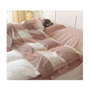 YUTZRIQP Drap de Sac de Couchage 1 2 Personnes Ultral&eacute;ger Doublure de Sac de Couchage Drap de Voyage en Coton Portable pour H&ocirc;tel Auberge Camping(Brown,200x210cm-78x82) (QXYWBHD, neuf)