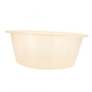 DEARMAMY Bassine Pieds Spa Grand Format, Bac En Plastique Transparent, Seau De Massage Portable Pour Bain De Pieds, Lavage Du Visage, Usage Domestique, Teinte Marron (Liiane, neuf)