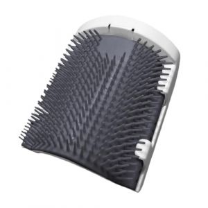 Hailerio Peigne de massage d'angle mural pour chats, griffoir d'angle pour chat | Brosse de toilettage d'angle confortable,Brosse murale pour chats, grattoirs pour chats pour coins, pieds de table (Damilye, neuf)