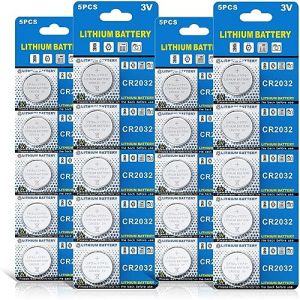 Batterie au Lithium (CR 2032, Blister de 20 Piles Lithium 3V) (chaoqiaoyan, neuf)