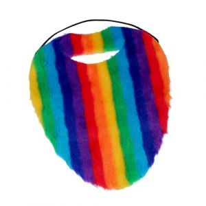 LeeQinersw Jeu de d&eacute;guisement pour Halloween : fausses barbes r&eacute;alistes et amusantes pour hommes, femmes et enfants, Color&eacute; (LeeQiner, neuf)