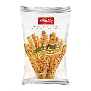 KAMBLY - Fl&ucirc;tes S&eacute;same 125G - Lot De 3 - meilleure offre (A TA PORTE, neuf)