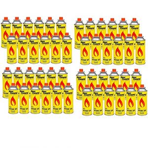 Alpen Camping Butane 48x400ml Cartouches de gaz Bouteille de gaz pour r&eacute;chaud de camping R&eacute;chaud de camping Br&ucirc;leur Bunsen Br&ucirc;leur &agrave; souder 400ml EN417 (48 pi&egrave;ces) (EuroElectronics FR, neuf)