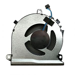 Ventilateur de refroidissement du CPU de remplacement compatible avec HP Pavilion Gaming 15-ec0013dx 15-ec0751ms 15-ec0054ax 15-ec0010nr 15-ec0075ax 15-ec0001ne 15-ec0078ax 16-A 16-A0010CA Cooling Fan (Yuyue Electronic, neuf)
