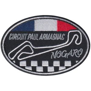FROM HAWAII WITH LOVE - A800 - Ecusson Patch Brodé Thermocollant - 10 cm x 6,7 cm - Circuit Nogaro Moto Motocycle Automobile Course Sport Mécanique (MAXIMUM PATCHES, neuf)