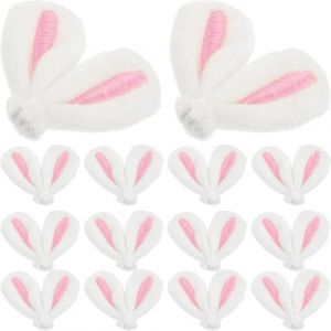 Gatuida Lot de 20 barrettes à cheveux oreilles de lapin pour Pâques : oreille de lapin décor bandeau gothique pinces à cheveux lapin cosplay peluche oreilles de lapin tissu doux à faire soi-même (Brandon Zou, neuf)