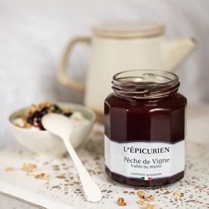 L'EPICURIEN Confiture peche de vigne 330g (L'EPICURIEN, neuf)