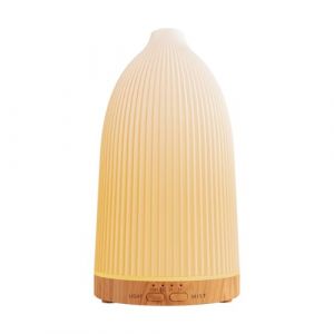 Cavir Diffuseur d'Huiles Essentielles, 100ml Aromath&eacute;rapie Diffuseur d'Aromath&eacute;rapie avec Brumisateur &agrave; Froid, 7 Lumi&egrave;res Changeantes et 4 R&eacute;glages de Temps - pour la Maison et Le Bureau (CAVIR, neuf)