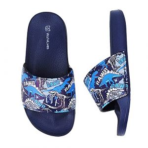 WateLves Claquette Enfant Fille Gar&ccedil;on Chaussons Enfants Tongs Sandales &eacute;t&eacute; Plage Piscine Pantoufles Chaussures de Douche Antid&eacute;Rapantes(Dinosaure 29EU) (MingZhaoMaoYi-EU, neuf)