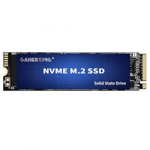 GAMERKING Disque 256Go SSD Interne M.2 NVME 2280 PCIe 3.0 Gen 3 x4, jusqu'&agrave; 2200 Mo/s 3D NAND Flash M Key Stockage pour Ordinateur de Bureau, Ordinateur Portable sur PC et PS5 (Dogfish official store, neuf)