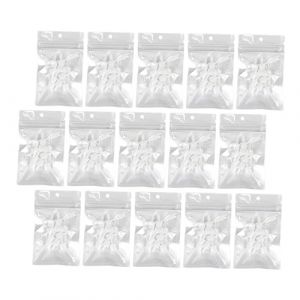 HONMEET 100pièces Embouts De Colle Pour Cils Accessoires De Stockage Pratiques Pour Application De Colle à Faux Cils Plug Pour Maison Et Voyage Blanc (ATriss, neuf)