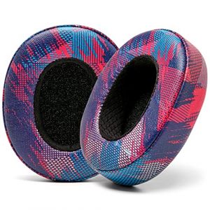 Coussinets de Rechange WC pour Casque Supra-auriculaire Skullcandy Hesh 3 et Crusher, fabriqu&eacute;s par Wicked Cushions | Durabilit&eacute;, &eacute;paisseur et Confort am&eacute;lior&eacute;s | Speed Racer (Wicked Cushions EU, neuf)