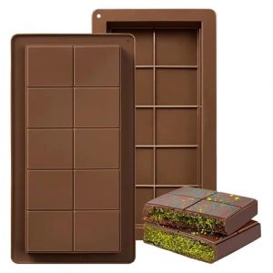NEW PREMIUM kadaif - chocolat dubai Cheveux d’Ange Rôtis 200gr - dessert Pâtisserie kadayif Orientale kunefe Croustillante pour kataifi tablette chocolat crunchy (Moule Silicone) (COSMETHICS, neuf)
