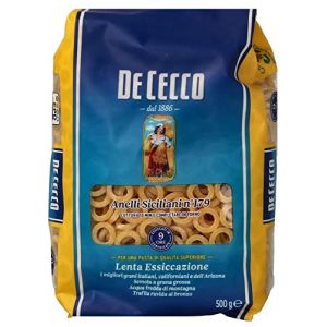 De Cecco - ANELLI SICILIANI N&deg;179 500GR - Produit artisanal italien (ROKI SHOP, neuf)