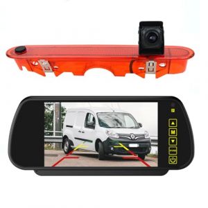 EnruigeOK Kit de cam&eacute;ra de recul pour Feux de Stop Grand Angle pour Renault Kangoo 2007-2021 Mercedes-Benz Citan 2012-2021 Cam&eacute;ra de recul pour Feux de Stop (Moniteur 7") (EnRuiGe, neuf)