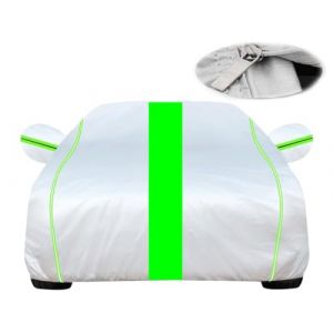 Bâche Voiture Anti-grêle Étanche pour Renault Scenic 3(2009-2024), Bache Voiture Exterieur, Housse Protection Voiture，Respirante，Tissu Oxford，Protège Contre Le Soleil, La Pluie Et Les Huiles d'arbre (SQQYYDS, neuf)