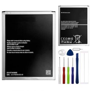 E-yiiviil EB-BT365BBE/EB-BT365BBC Batterie de rechange, 4450 mAh/3,8 V, compatible avec Samsung Galaxy Tab Active SM-T390N, SM-T390, T395, T365, T360 avec outils (DeRui2019, neuf)