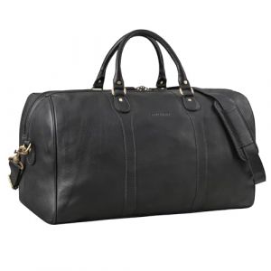 STILORD 'Vivaldo' Spacieux Sac de Voyage Cuir Vintage Sac Homme Bandouliere &Eacute;l&eacute;gant Sac de Sport Femme Travel Bag Grand Bagage &agrave; Main Cuir V&eacute;ritable, Couleur:Noir (STILORD Cuir, neuf)
