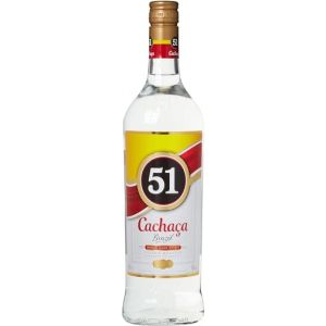 Cachaca 51 Cachaça Pirassununga 1 L (delicando, neuf)