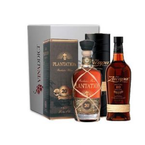 Coffret Vinaddict Rhums ambrés Supérieurs - Zacapa - Plantation XO (Vinaddict, neuf)