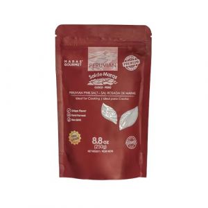 MARAS GOURMET | Sel de Maras | Sel rose du Pérou - Saveur unique et récolté à la main | Non raffiné | 250g (Sel rose, grain fin) (SalMacaPanela, neuf)