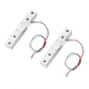 QUARKZMAN 2Pcs Capteur de Poids de Cellule de Charge Num&eacute;rique 20KG Capteur de Pesage de Cellule de Charge de Pression de Haute Pr&eacute;cision Miniature pour Kit Balance de Cuisine &Eacute;lectronique (QUARKZMAN, neuf)
