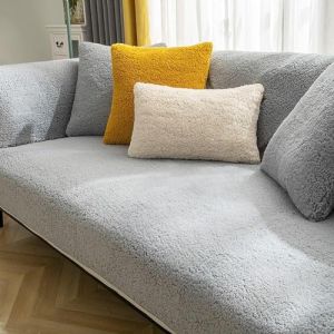 IMSGVIFO Housse de Canapé d’Angle -4/3/2/1 Places Couvre Canape avec Accoudoirs Matelassée avec Méridien Gauche/Droite - Protection Canapé Anti-Taches en Forme de L (ZZZTLI, neuf)