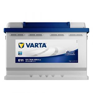 Varta Blue Dynamic E11 Batterie Voitures, 12 V 74Ah 680 Amps (En) (PilesBatt, neuf)