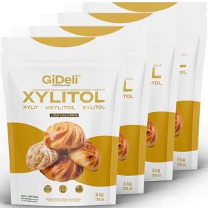 GiDeli Xylitol Sucre d'origine de Finlande 20 kg de sucre de bouleau substitut alimentaire comme &eacute;dulcorant v&eacute;g&eacute;talien et doux pour les dents (Posh Sp. z o.o., neuf)