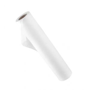 DSTOCK60 - 1 rouleau de draps d'examen BLANC plastifi&eacute; 50x38cm 150 formats pr&eacute;d&eacute;coup&eacute; - Drap m&eacute;dical plastifi&eacute; (DSTOCK60, neuf)