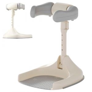 Baignoire B&eacute;b&eacute; avec Support de Douche, Support Baignoire B&eacute;b&eacute;, Pliable & R&eacute;glable en Hauteur Support Debout De La Douche De B&eacute;b&eacute;, Tour de Douche Antid&eacute;rapante pour 6-36 mois Tout-Petit (Aispring, neuf)